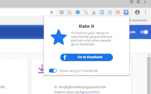 Rate Friend Extension for Chedot Browser