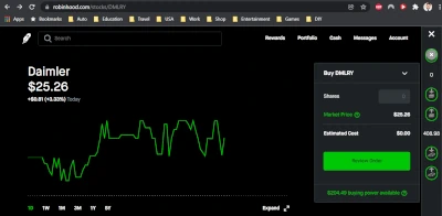 Robinhood Quick Orders Chrome Extension